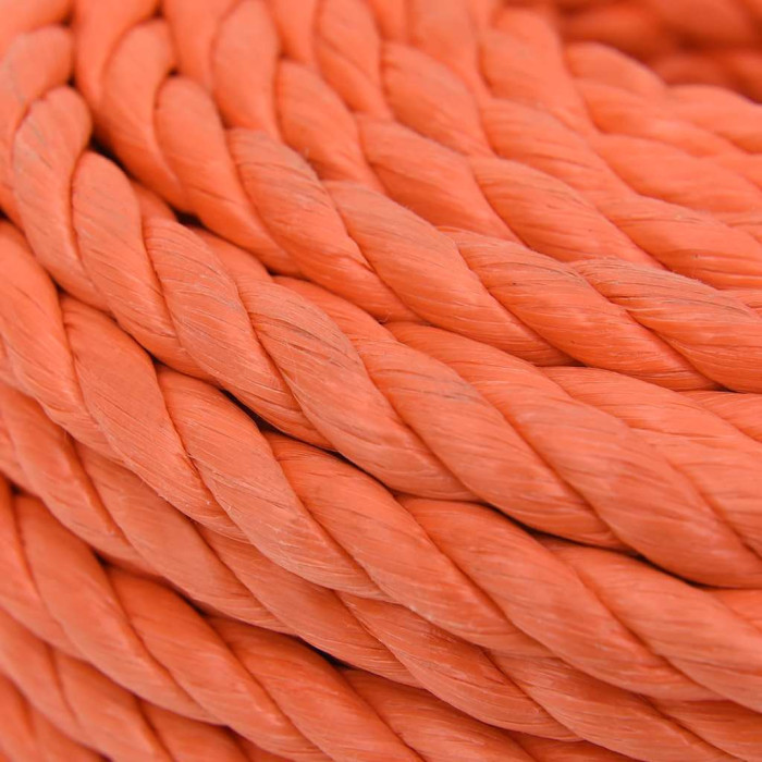 Delovna vrv oranžna 14 mm 50 m polipropilen